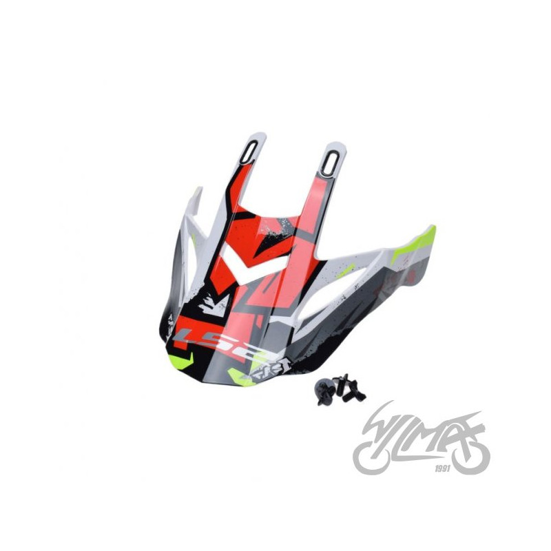 DASZEK KASKU MX437 EVO CRUSHER BLACK RED