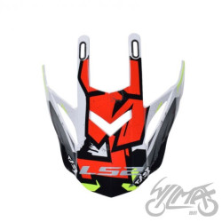 DASZEK KASKU MX437 EVO CRUSHER BLACK RED