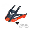 DASZEK KASKU MX437 XCODE FLUO ORANGE BLUE