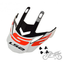 DASZEK KASKU MX437 STRIKE BLACK WHITE RED