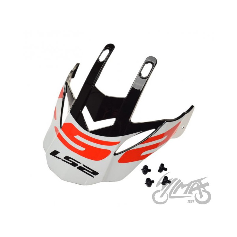 DASZEK KASKU MX437 STRIKE BLACK WHITE RED