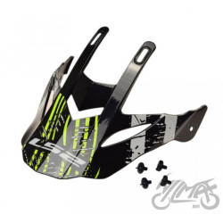 DASZEK KASKU MX437 VERVE BLACK WHITE
