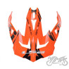 DASZEK KASKU MX470 EMPEROE BLACK ORANGE