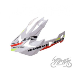 DASZEK KASKU MX700 STOMP WHITE BLACK
