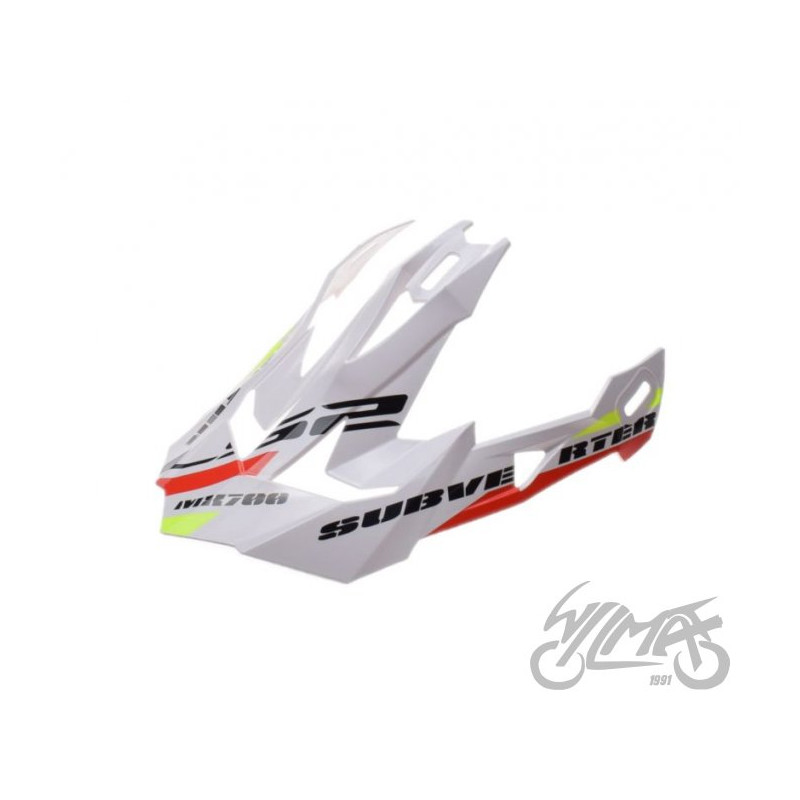 DASZEK KASKU MX700 STOMP WHITE BLACK