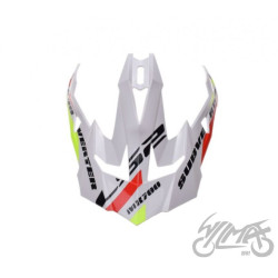 DASZEK KASKU MX700 STOMP WHITE BLACK