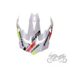 DASZEK KASKU MX700 STOMP WHITE BLACK