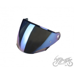 SZYBA KASKU OF622 LUSTRZANKA IRIDIUM BLUE