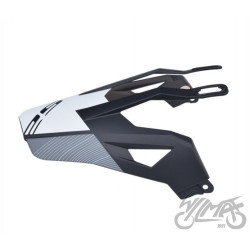 DASZEK MX702 HILL MATT BLACK WHITE