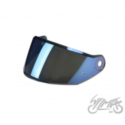 SZYBA KASKU  FF812 LUSTRZANKA IRIDIUM BLUE