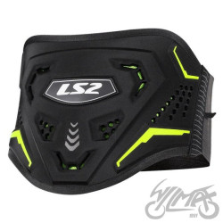 PAS NERKOWY LS2 CZARNO ŻÓŁTY 3XL-5XL