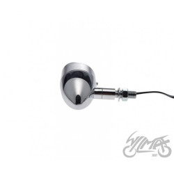 LAMPA DO HARLEY WSPORNIK WYSUNIĘTY BIAŁY KLOSZ