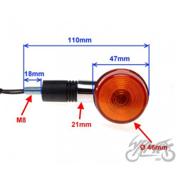 KIERUNKOWSKAZ DO SUZUKI BANDIT 250 400 LEWY PRZÓD