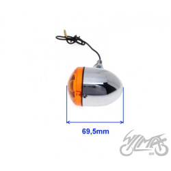 KIERUNKOWSKAZ CHROM BULLET WSPORNIK 8mm