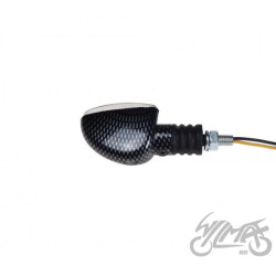 KIERUNKOWSKAZ OWAL JASNA CARBON LEWY PRZÓD 12V23W