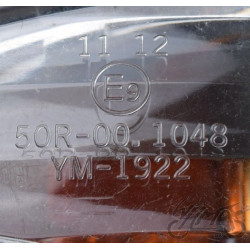 KIERUNKOWSKAZ OWAL JASNA CARBON PRAWY P. 12V23W EC