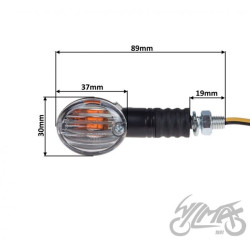 KIERUNKOWSKAZ OWAL JASNY 12V23W ECE