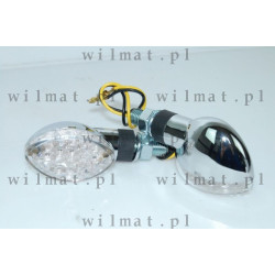 KIERUNKOWSKAZ OWAL CHROM LED