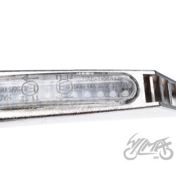 KIERUNKOWSKAZ LED SEKWENCYJNY CHROM
