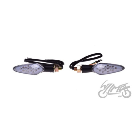 KIERUNKOWSKAZ BIAŁY KLOSZ LED 12V 1W CN