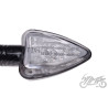 KIERUNKOWSKAZ CARBON STOŻEK BIAŁY KLOSZ LED CN