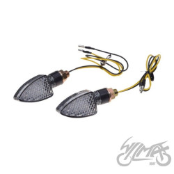 KIERUNKOWSKAZ BIAŁY KLOSZ LED CARBON P+L CH-1020