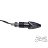 KIERUNKOWSKAZ MINI CARBON BIAŁY KLOSZ LED