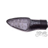 KIERUNKOWSKAZ CARBON BIAŁY KLOSZ LED