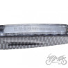 KIERUNKOWSKAZ CARBON BIAŁY KLOSZ 9 LED