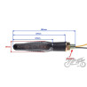 KIERUNKOWSKAZ LED SEKWENCYJNY CARBON