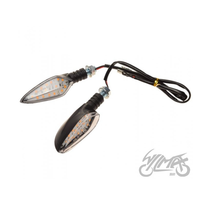 KIERUNKOWSKAZ CZARNY DIODY LED