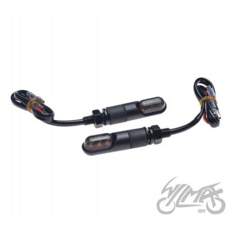 KIERUNKOWSKAZ MINI CZARNY DIODY LED