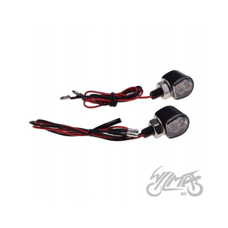 KIERUNKOWSKAZ MINI CZARNY DIODY LED
