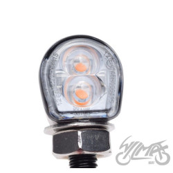 KIERUNKOWSKAZ MINI CZARNY DIODY LED