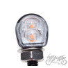KIERUNKOWSKAZ MINI CZARNY DIODY LED