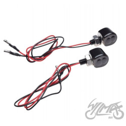 KIERUNKOWSKAZ MINI CZARNY DIODY LED