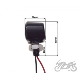 KIERUNKOWSKAZ MINI CZARNY DIODY LED