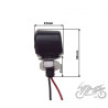 KIERUNKOWSKAZ MINI CZARNY DIODY LED
