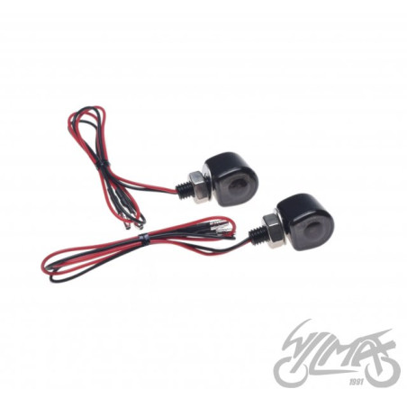 KIERUNKOWSKAZ MINI CZARNY DIODY LED