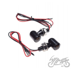 KIERUNKOWSKAZ MINI CZARNY DIODY LED
