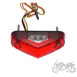 LAMPA TYŁ LED CZERWONY KLOSZ CN