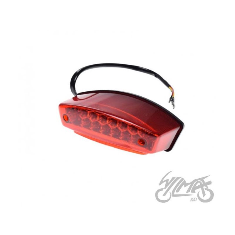 LAMPA TYŁ ATV LED CZERWONY KLOSZ