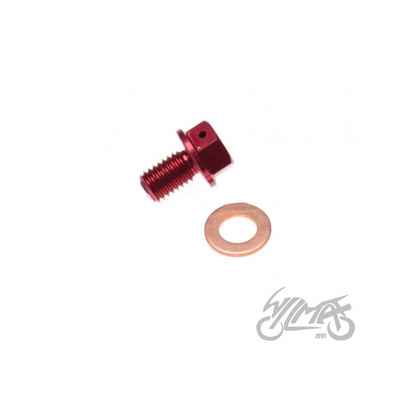 KOREK SPUSTU OLEJU M10x1,5 Z MAGNESEM MOTOCROSS