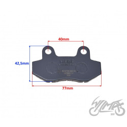 KLOCKI HAMULCA CZOPER SHOTGUN ECE R90