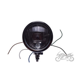 LAMPA 4" Z DASZKIEM H4 E-MARK ECE