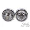 LAMPA H7 + H4 ECE ZESTAW 110mm CHROM