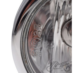 LAMPA H7 + H4 ECE ZESTAW 110mm CHROM