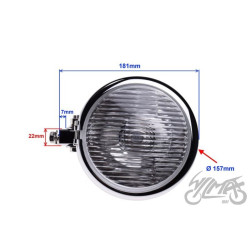 LAMPA 5-1/2" H4 12V