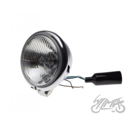 LAMPA 5-3/2" H4 12V CHROM Emark