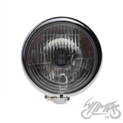 LAMPA 5-3/2" H4 12V CHROM Emark